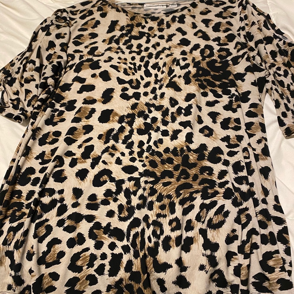 Leopard blouse